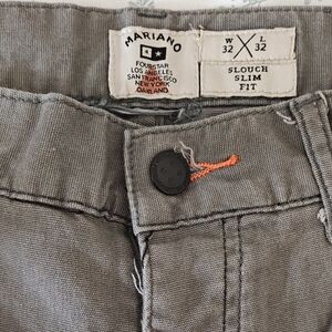 Fourstar Clothing Mariano Gray Slouch Slim Fit Pants